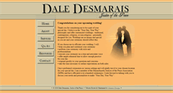 Desktop Screenshot of daledesmarais.com